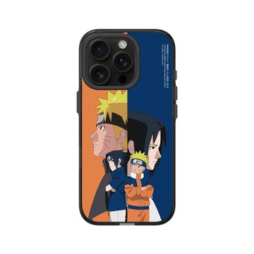 iPhone 16 Pro Clear (相機按鈕) 酷墨灰 - 火影忍者 Naruto - 佐助&鳴人