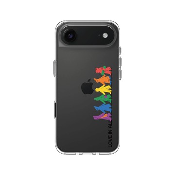iPhone Air Clear Case（相機按鈕） 透明 - Love in All ____ - 走向愛