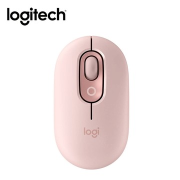 Logitech 羅技POP Mouse 無線藍牙滑鼠- 玫瑰粉