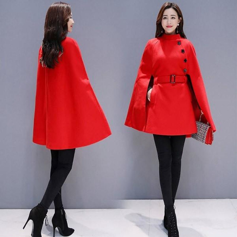 未使用✨ ハイク ケープコート ポンチョ 2way チェック 1