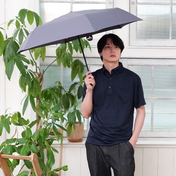 【nifty colors】2件9折★頂級PEACH DROP素色58cm大傘面遮光降溫自動傘-多色