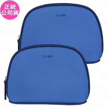 LA MER海洋拉娜 全能煥能藍色化妝包*2(公司貨)