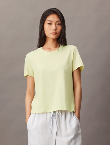 Calvin Klein 經典標誌家居 T 恤