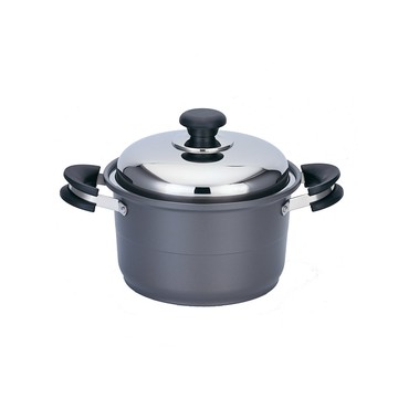 【寶馬牌】鈦合金深型二手鍋 24公分｜JA-A-009-024