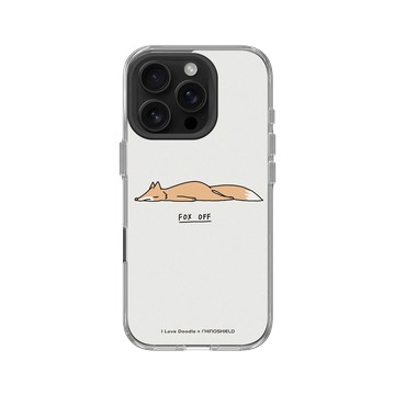 iPhone 16 Pro Clear Case（相機按鈕） 透明 - ilovedoodle (Lim Heng Swee) - Fox Off