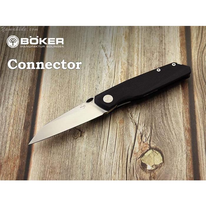 ボーカー プラス 01BO354 コネクター G10 折り畳みナイフ,BOKER Plus Connector Folding Knife