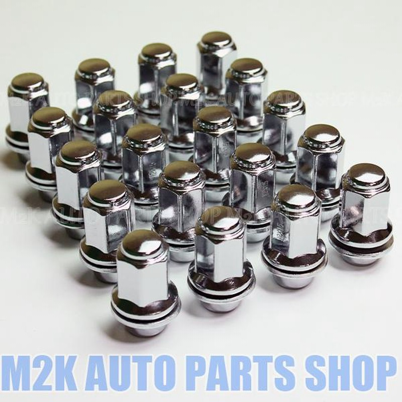 トヨタ純正ホイール専用/SAI(サイ)/トヨタ/ブルロックタスキー＋ナットSET/20個/平面座/M12X1.5/21mm/黒