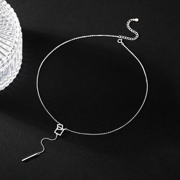 輕奢長款春夏毛衣鏈小眾設計高級頸鏈2025新款爆款項鏈百搭鎖骨鏈