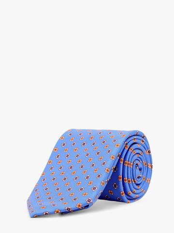 Micro-pattern silk tie - NUGNES 1920 - gender_Man
