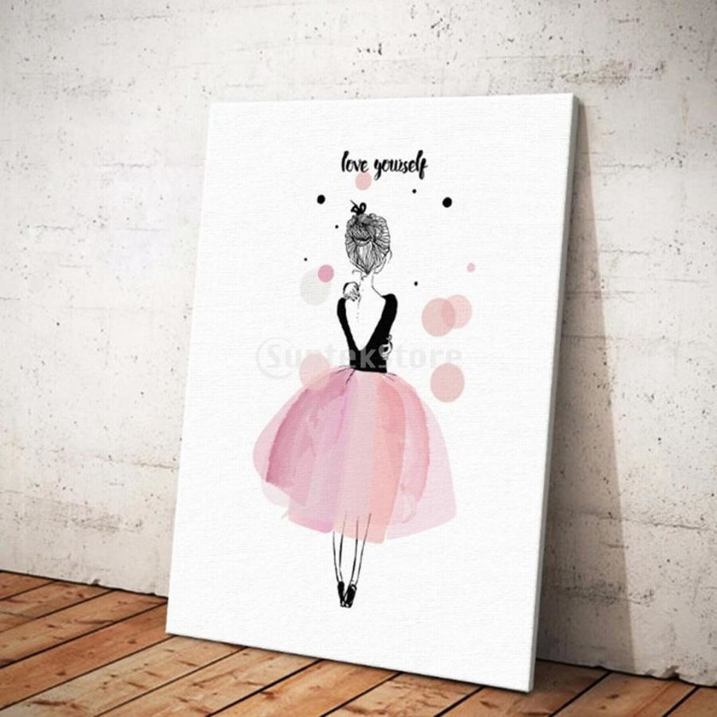 絵画 インテリア 額付(黒)油絵 F4-040414 可愛い女の子 バレエ 絵画 インテリア 額付(黒)油絵 F4-040414 可愛い女の子 バレエ