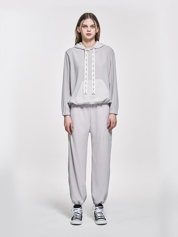 Contrast pleats jogger pants_AI02WNPSL08
