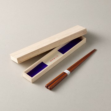 日本川上筷子 - 總八角紫檀木筷 - 禮盒裝(23.5cm)