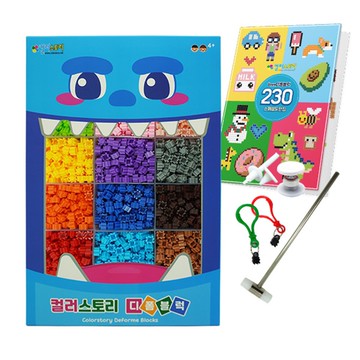 韓國 Color Story - 免燙拼豆禮物盒2800顆(18色/8mm)