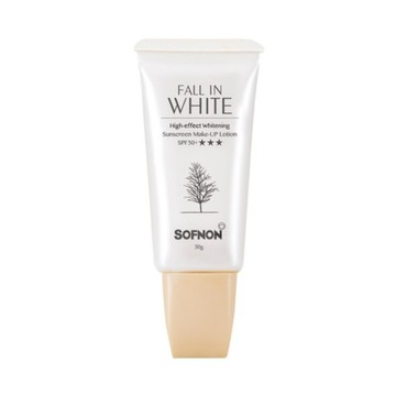 SOFNON 詩芙儂戀戀白妝前高效美白防曬飾底乳 SPF50+ 30g  1條