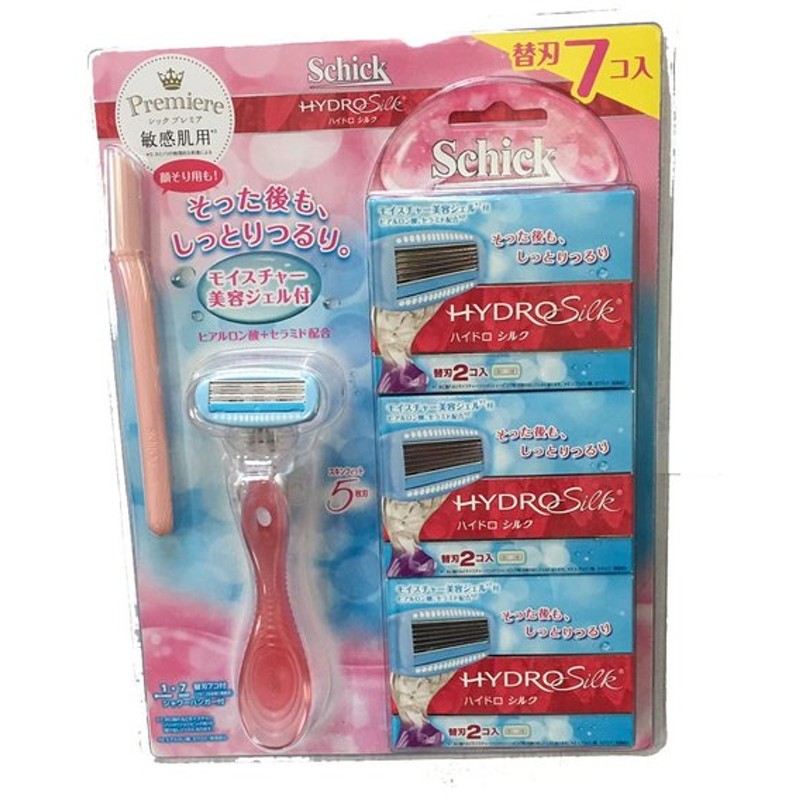 318円 【楽天最安値に挑戦】 シック Schick ハイドロシルク ホルダー 女性用 カミソリ 替