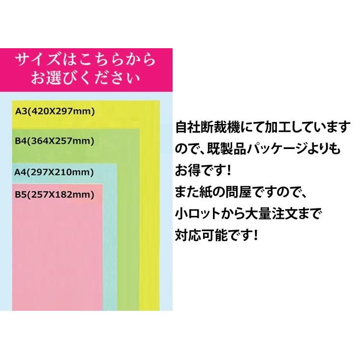 色上質紙 超厚口 A4 50枚入り カラー用紙 厚紙