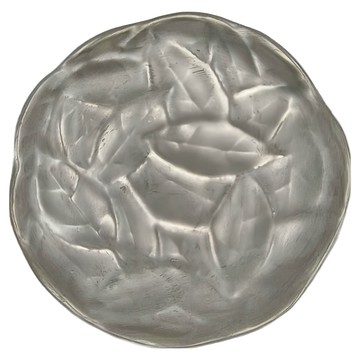 美濃燒 銀釉樁葉 4皿 Set 日本製  1個