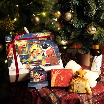 最後5盒收藏【聖誕禮物】 獨家插畫聯名款─手繪聖誕森之禮盒