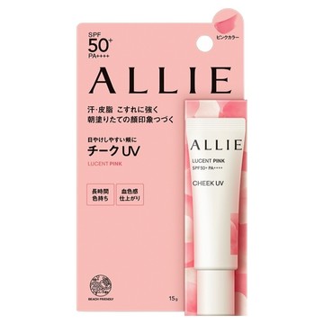 Kanebo 佳麗寶 ALLIE 台灣公司貨 持采絢色UV防曬頰彩 15g  緋紅  1個