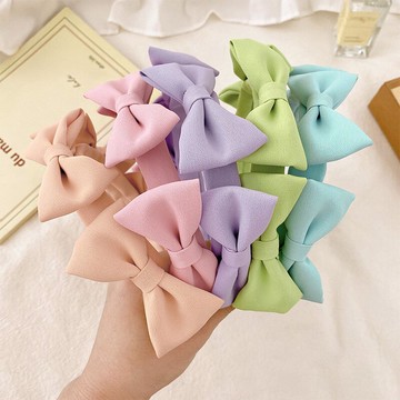 溫柔百搭糖果色發箍頭飾網紅外出壓發發卡發旅夏季頭箍發捆女