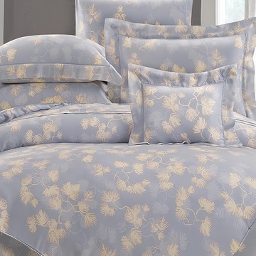 LiAN MEEi 聯美寢飾 100支頂級尊爵天絲銀離子雙人床包兩用被四件組  莉貝雷  床包1件 + 鋪棉兩用被套1件 + 枕套2件  雙人