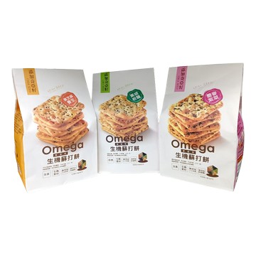 【珍田】奇亞籽系列生機蘇打餅-黑椒岩鹽/蕎麥紫菜/黑芝麻養生