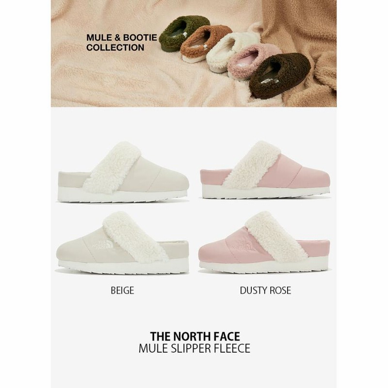 [ノースフェイス] ★MULE SLIPPER FLEECE/防寒靴★大人気★ The North Face ノースフェイス ミュール MULE SLIPPER FLEECE
