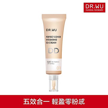 DR.WU 超完美保濕DD霜SPF28+ 40ML(共2入-任選)