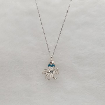 水瓶座項鍊 / 925純銀項鍊 / 純手工製作