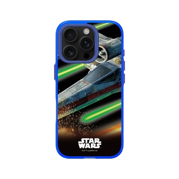 iPhone 16 Pro Clear 激光藍 - 迪士尼-星際大戰 Star Wars - X翼戰機