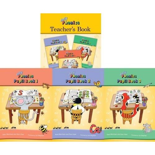 Jolly Phonics Class Set in Print Letters (Jolly Learning)