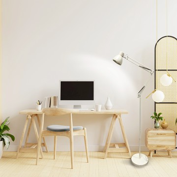 【H&R安室家】 勇士懸臂落地燈 ZA0252