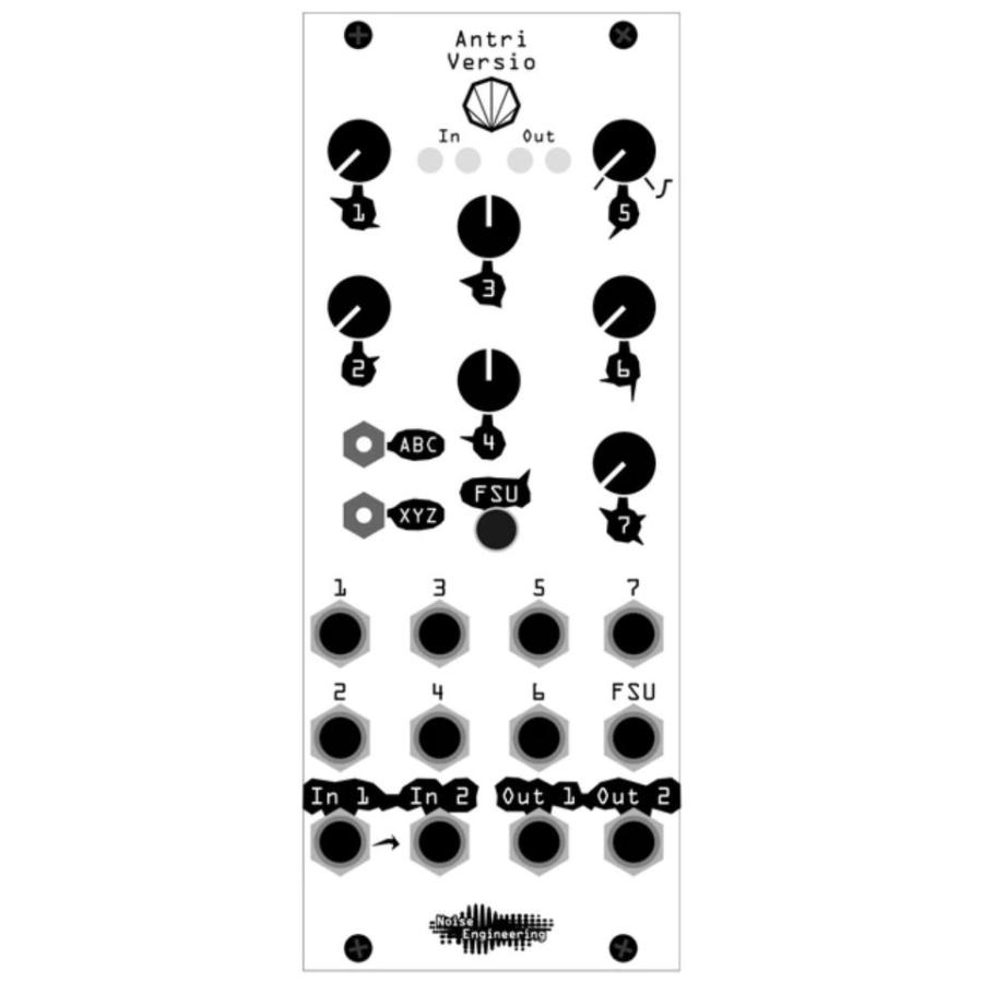 Noise Engineering Versio Numbered Silver Replacement Panel