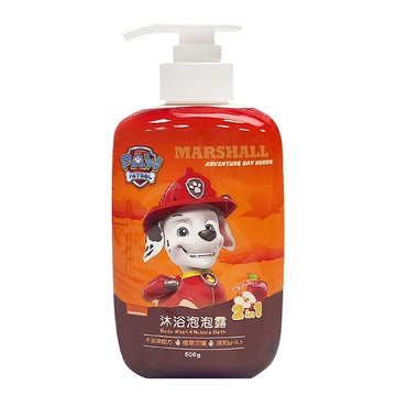 PAW PATROL 汪汪隊立大功 兒童沐浴泡泡露 蘋果香氛  500g  1瓶