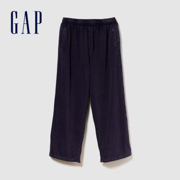 【GAP】男裝|抽繩運動褲-海軍藍(853419)