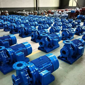 ISW臥式管道離心泵耐高溫冷熱水工業循環泵自吸增壓泵大流量[DD1213001]