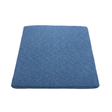 J&N 混紡織紋立體坐墊 藍色 (2入/1組)  55 x 55 x 5cm