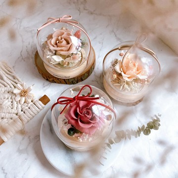 永生花 乾燥花 玫瑰 禮物 紀念日 生日 升遷 榮退 情人節 伴娘禮