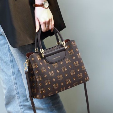 Viney包包女士2025新款斜挎包女包水桶包大容量媽媽包手提單肩包