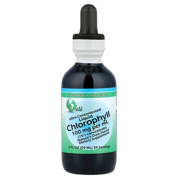 World Organic, 超濃縮液體葉綠素，2 液量盎司（59 毫升）