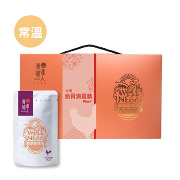 [優補達人]元氣烏骨滴雞精Plus 常溫52ml*10包