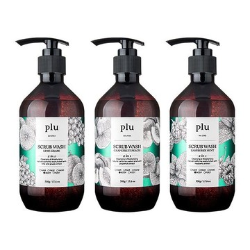 韓國 Plu 去角質磨砂沐浴露(500g) 款式可選【小三美日】DS005932