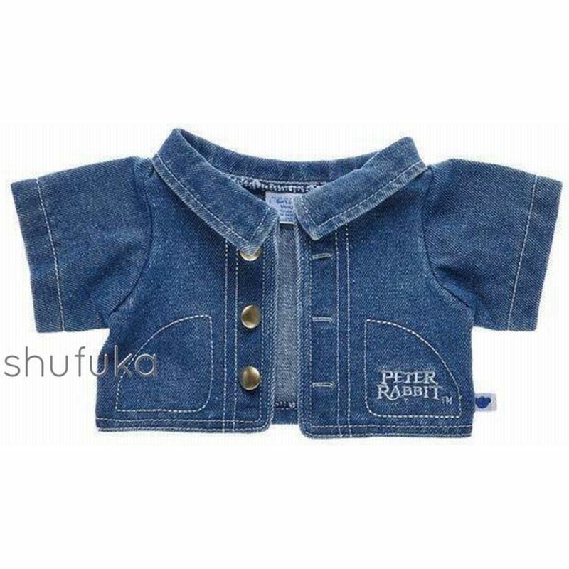 ビルドアベア ピーターラビット ジャケット デニム ダッフィー シェリーメイ くま うさぎ バニー ぬいぐるみ コスプレ 仮装 衣装 洋服 通販 Lineポイント最大0 5 Get Lineショッピング