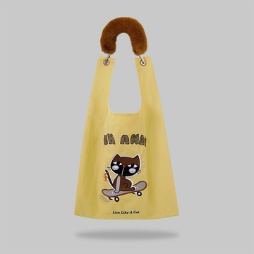 RUN AWAY - For strategic retreats Toby Bag | 配可拆仿毛肩帶