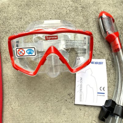 ☆LimeLight☆ SUPREME CRESSI SNORKEL SET 潛水面罩推薦| Yahoo奇摩