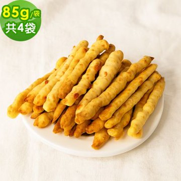 順便幸福 奶香起司棒85gx4袋(餅乾 零食 甜點)