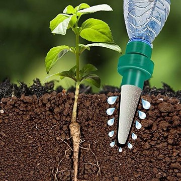 滲水器 自動滴灌 陶瓷澆花器 陽臺花卉綠植滴水澆花器 懶人澆花