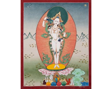 葉西卓嘉唐卡畫 以神聖之美照亮您的空間