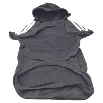 狗狗衣服 寵物連帽衫 黑色 4XL  1組