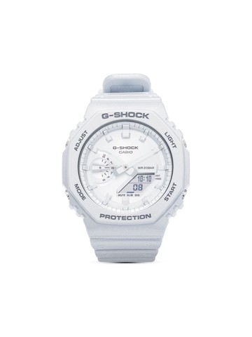 G-Shock - GA-2100FF-8AER 45mm - men - Carbon/Resin/Mineral Glass/stainless steel - One Size - Silver